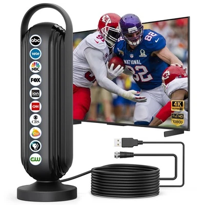 2025 TV Antenna for Local Channels tv Antenna Outdoor 999+ Miles Long Range I - Image 1 of 4