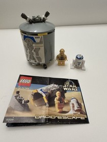 Retired LEGO Star Wars Set 7106: Droid Escape, 100% Complete!