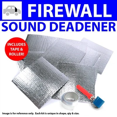 Heat & Sound Barrier 1966-1977 Ford Bronco Firewall Pro+ Kit Tape & Roller Foto 1 de 4