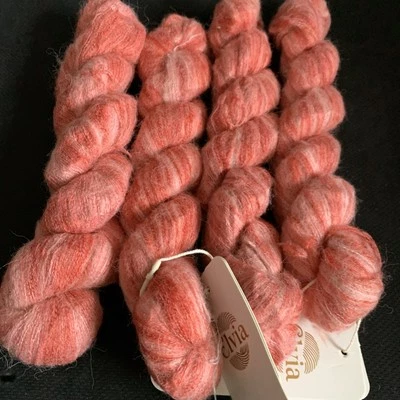 mango de hilo de mohair de encaje 50 g * 4 (#1155) Foto 1 de 4