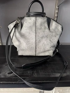 Alexander Wang Black & White Leather Handbag - Picture 1 of 9