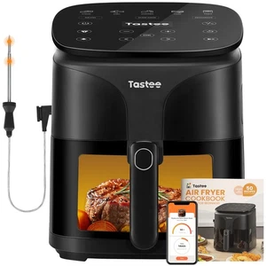 Tastee Air Fryer, 8-in-1 Compact 5.5QT AirFryers, 450°F Digital Airfryer Dehydr - Picture 1 of 9