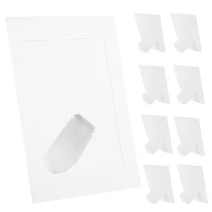 10 Stück DIY Papier Bilderrahmen stehende Bilderrahmen Fotos Display - Bild 1 von 12