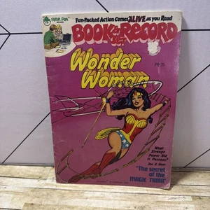 1978 Peter Pan, DC Comics, Book & Record Set, Wonder Woman PR35 *lesen - Bild 1 von 7