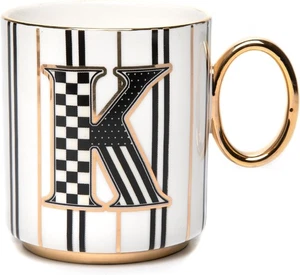MacKenzie Childs Keramik My Mug, Initiale - K - Bild 1 von 2