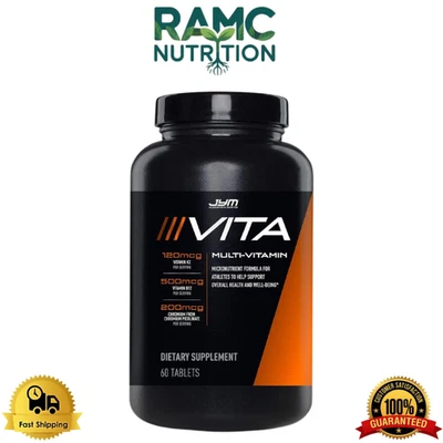 JYM Suplemento Science Vita JYM Multivitamínico, D3 y K2 Soporte Óseo - 60 Comprimidos Foto 1 de 4