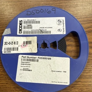 600+pcs DFLS160-7 DIODES Inc. POWERDI123 160 DFLS160  bin4 - Picture 1 of 3