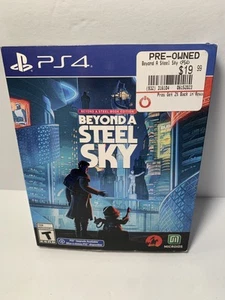 Beyond a Steel Sky PS4 NICHT Steelbook Edition Playstation 4 Spiel Disc siehe Bilder - Bild 1 von 4