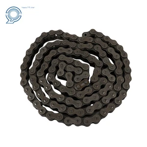 #80H Heavy Duty Roller Chain Ten Feet with Free Connecting Link 1 Connector - Picture 1 of 13