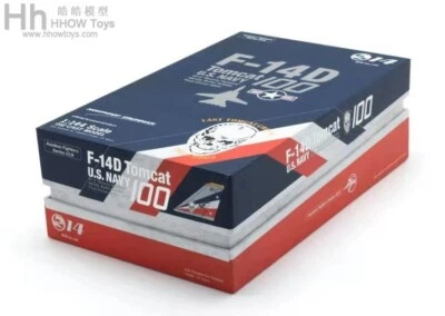 S14 1/144 F-14D alloy model male cat VF-2 Bounty hunter squadron NE100 2003 - Image 1 of 4