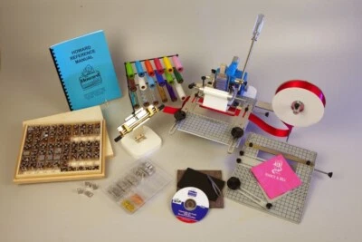 Howard Personalizer Hot Foil Stamping Máquina de Gravação Ar Comprimido + Extras - Imagem 1 de 4