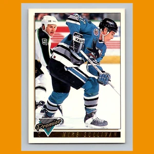 Tarjeta de hockey Mike Sullivan #21 1993 O-Pee-Chee Premier Gold San Jose Sharks NHL - Imagen 1 de 3