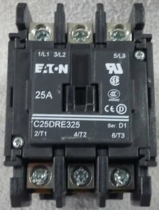 EATON Schütz C25DRE325, 25A, 600VAC, 5,5KW - Imagen 1 de 6