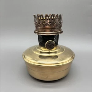 Aladdin Model 12 Brass Oil Lamp Base With Burner 1920s Antique Kerosene Lamp - Picture 1 of 8