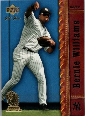 2001 Upper Deck Gold Glove #38 Bernie Williams - Image 1 of 2