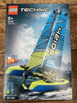 Lego Technic Catamaran (42105) Building Kit 404 Pcs Retired Set  - Image 1 of 4