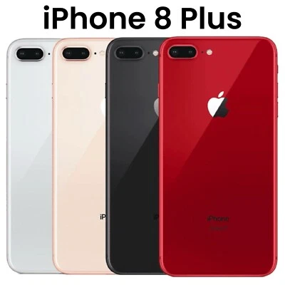 NEW Apple iPhone 8 Plus 64GB 128GB 256GB ALLCOLOURS Unlocked RE Sealed BOX - Image 1 of 4