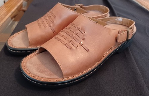 Clarks Women's Leather Sandals 8m Made in Brazil