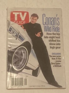 TV Guide - 22. Juni 1996 - Conan O'Brien - NASCAR - Kristen Johnston - Chris Ca - Bild 1 von 2