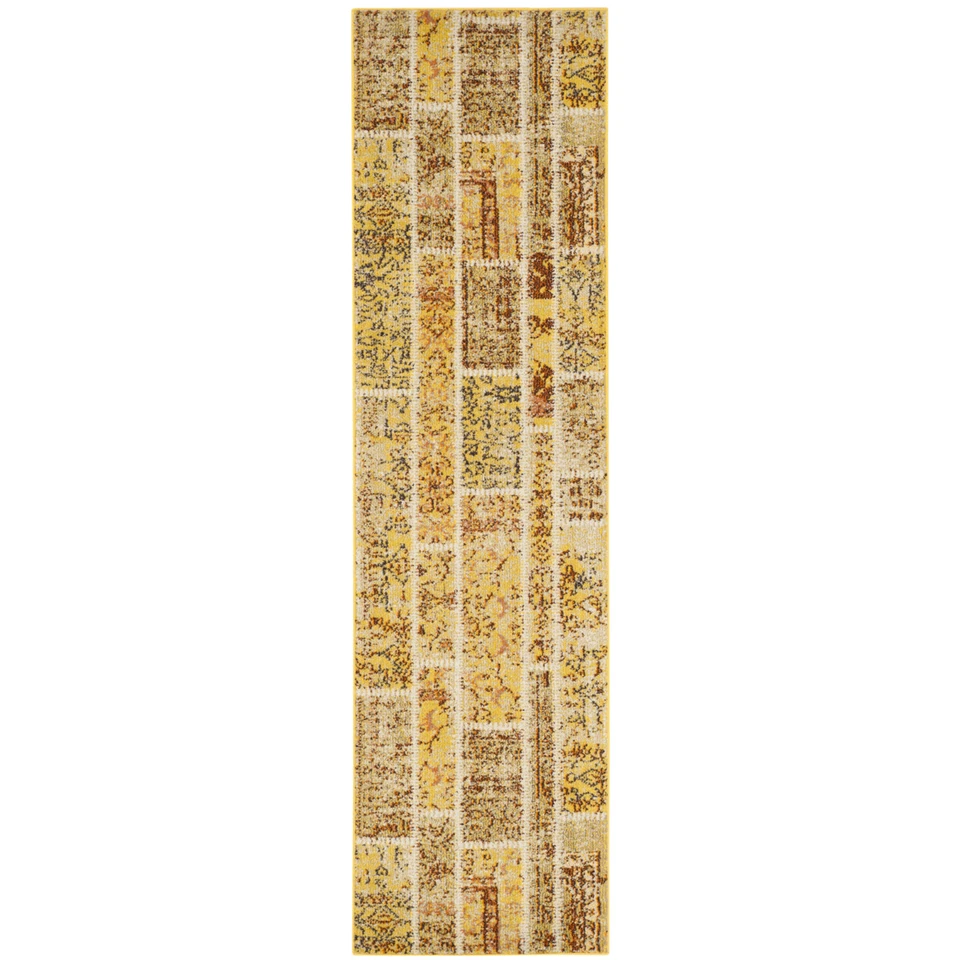 Ковер SAFAVIEH Monaco Collection MNC216K желтый/многофункциональный - Изображение 1 из 4