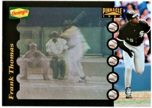 FRANK THOMAS - 1996 PINNACLE DENNY'S HOLOGRAM