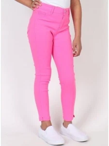 NWT! Cutie Patootie Hot Pink Skinny Stretch Jeans Adjustable Waist Size 4 - Picture 1 of 7