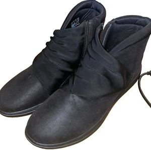 Neu ohne Karton Clarks Cloudstepper Breeze dunkelschwarze Damenstiefel Größe 8 - Bild 1 von 4