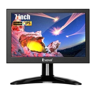 7 Zoll kleiner HDMI LCD Monitor 16:10 für Raspberry Pi Kamera Spiel Bildschirm - Bild 1 von 22