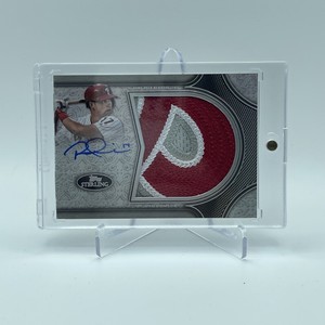 2020 Topps Sterling Rhys Hoskins Autograph 1 Of 1 Game Used Autograph. On Card.