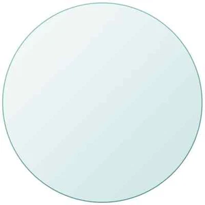vidaXL Table Top Tempered Glass Round 400 mm - Picture 1 of 4