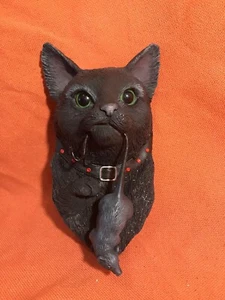 Katherine's Collection Katze und Maus Türklopfer 11" Höhe x 7" Breite Halloween - Bild 1 von 9