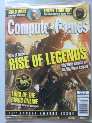 Computer Games Magazine Mar 2006 Issue #184 Rise of Legends Hammer & Sickle Demo - Image 1 of 4