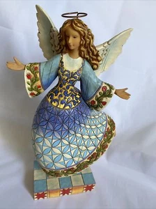 Enesco Jim Shore 2006 himmlischer Tänzer Engel auf spitziger Zehe Figur #400-7669 - Bild 1 von 8