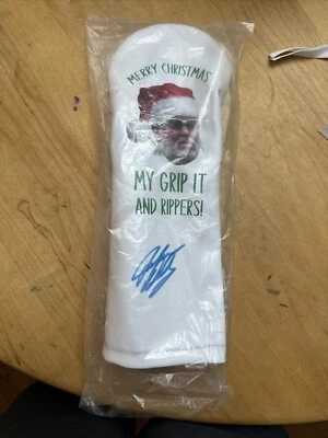 Cubierta de cabeza de Navidad autografiada por John Dailey Foto 1 de 2