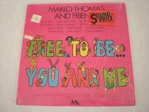 Marlo Thomas Free To Be You And Me Vinyl lp  Arista AL5-8227 In Shrink Booklet - Picture 1 of 5
