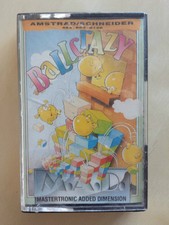 BALLCRAZY  - MEGA RARE AMSTRAD CPC 464 CASSETTE / MASTERTRONIC - SIMILAR TETRIS