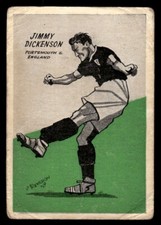 1958 Master Vending Cardmaster Soccer #29 Jimmy Dickenson PR