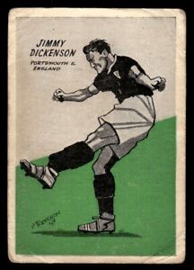 1958 Master Vending Cardmaster Fußball #29 Jimmy Dickenson PR