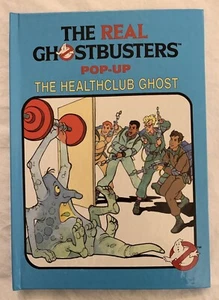The Real Ghostbusters - The Healthclub Ghost Pop-up Book 1987 First Print HC - Bild 1 von 6