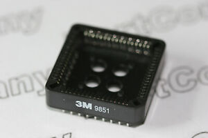 3M PLCC 68 Pin IC Socket Adapter Converter Through Hole