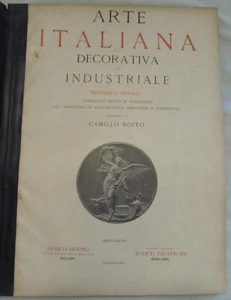 "Arte Italiana Decorativa e Industriale" - 1898, 1899, 1902, 1903 - Bound - Picture 1 of 15