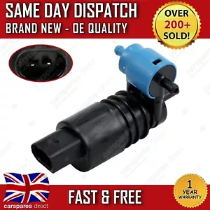 VW TRANSPORTER T4 T5 T6, CRAFTER, TOUAREG, TOURAN, T-ROC WINDSCREEN WASHER PUMP - Picture 1 of 6