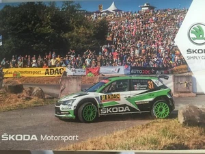 Carte Postale Postcard CP CHAMPIONNAT WRC ESPAGNE 2018 SKODA R5 KOPECKY - Bild 1 von 1
