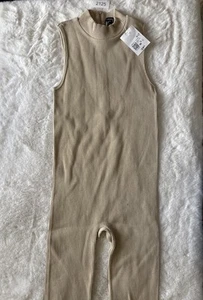 Damen Forever 21 Farben Raffia ärmellos Stehkragen Overall Größe Medium - Bild 1 von 8