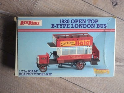 KeilKraft 1:72 Open Top London Bus 1920 Bausatz selten  - Bild 1 von 4