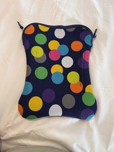 Built Laptop Sleeve 12-13 inch Polka Dot Blue - Bild 1 von 5