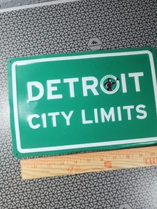 Atwater Brewery Detroit City Limit Bier Metall Bar Schild Michigan Microbrew 03 - Bild 1 von 4