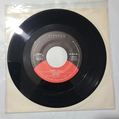 The Cars ~ Magic/ I Refuse ~ Elektra 45 RPM  Record - Image 1 of 4