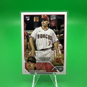 2023 Topps Update Series - Rookie Debut Corbin Carroll #US244 (RC). B9 - Picture 1 of 2