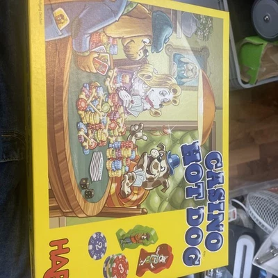 Casino Hot Dog HABA Brettspiel vollständig Kinderspiel Poker Hunde - Bild 1 von 3